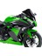 Kawasaki Ninja Için 2x Motosiklet Ön Cam Çift Kabarcık 300 EX300 2013 2014 2015 2016 2017 (Yurt Dışından) 5