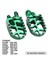 Kir Bisiklet Motosiklet Alüminyum Alaşım Footpeg Ayak Mandalları Kawasaki Için Pedal KLX250 KLX250R KLX250S KLX650 1994-2020 Kırmızı (Yurt Dışından) 5