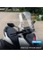 Motosiklet Atv Ekranı Şeffaf Için Evrensel Ayarlanabir Ön Cam Hava Akışı Deflektörü Flyscreen Ön Cam (Yurt Dışından) 2