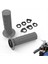 Kaymayan Kit Tutamaklar Snap-In Kameralı Evrensel Motosiklet Gidon Tutamakları Kir Çukur Bisikleti Handgrip Gri (Yurt Dışından) 3
