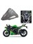 Motosiklet Ön Ön Cam Ön Cam Bölmesi Kawasaki Zx-6r ZX6R Zx 6r 2023 2024 Gri (Yurt Dışından) 4