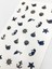 Artikel Lacivert Deniz Temalı Metalik Tırnak Sticker, Nail Sticker, Nail Art 6