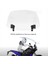 Evrensel Motosiklet Ayarlanabir Ön Cam Uzantısı - Honda Suzuki Kawasaki Yamaha Bmw Ducati Apria (Clear) (Yurt Dışından) 3