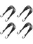 4 Pcs Motosiklet Kask Fixing Rope Hook 60CM Bagaj Sabit Halat Evrensel Motosiklet Arka Koltuk Kravat Bungee Cord (Yurt Dışından) 1