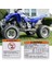 Yamaha Uyarı Çıkartmaları Için Çıkartmalar Etiketler Alüminyum Yedek Raptor Blaster Banshee (Yurt Dışından) 4