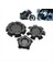 Motosiklet Motor Yan Kapak Motor Stator Kapak Motor Koruma Kapağı Kawasaki Z900 Z900 (Yurt Dışından) 3