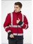 Softshell Mont Reflektörlü Kolları Çıkmalı Kırmızı 4