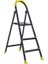 Zigana Hardy Özel Tasarım Hafif Merdiven, Kaymaz,özel Üçgen BASAMAKLAR,125 kg Taşıma Kapasitesi, (2+1) 1