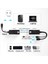 Cat5 CAT5E Cat6 Ethernet Kablosu Üzerinden 2x USB 2 0 Genişletici DC5V/2A Güç Adaptörlü (Ab) 100M RJ45 Alıcıya Kadar Aktarım (Yurt Dışından) 4