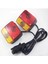 1 Set 12V 7 Pin 10M Evrensel Arka Çekme Kuyruğu Işığı LED Römork Fren Fren Atma Lambası Römork Için Römork Lambası (Yurt Dışından) 4