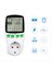 Dijital LCD Enerji Ölçer Wattmetre Watte Electricity Kwh Güç Ölçer Ölçüm Ölçüm Outlet Güç Analizörü Ab Fişi (Yurt Dışından) 3