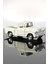 1955 Chevrolet Stepside Beyaz Kamyonet Çek Bırak Metal Model Oyuncak Araba 12 cm 1