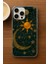 Xiaomi Redmi A3 Premium Silikon Tasarım Telefon Kılıfı Şeffaf Ay ve Hilal Mitoloji 1