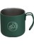 Metal Kupa - Mat Dokulu Yüzey-Kamp Piknik - 350ML (Yeşil) 1