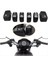 6pcs/set Motosiklet Gidonu Kontrol Anahtarı Kapak Kapakları Harley Softail Sportster 883 1200 Dyna Cvo Softail (Yurt Dışından) 3