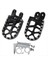 Kir Bisiklet Motosiklet Alüminyum Alaşım Footpeg Ayak Mandalları Kawasaki Için Pedal KLX250 KLX250R KLX250S KLX650 1994-2020 Siyah (Yurt Dışından) 1