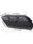 Motosiklet Saddle Bag Bagaj Raf Saddlebag Harley Touring Road King Electra Street Glide Ultra Tour 1993-2018 (Yurt Dışından) 4