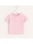 Basic Kısa Kollu Omuzdan Çıtçıtlı Bebek & Çocuk Tişört Unisex 1