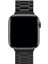 Flm Apple Watch 42MM Metal Baklalı Kordon - Siyah 1