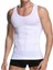 Erkek Şekillendirici Atlet, Incelten Atlet, Erkek Toparlayıcı, Slim Fit Korse Atlet, Beyaz Atlet Erkekerkek Korse 4
