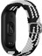 CPT83 Xiaomi Mi Band 7 Star Kordon - Siyah-Beyaz 1