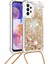Samsung Galaxy M23 Ayarlanabilir Kordon Glitter Lens Koruma İçin Kılıf (Yurt Dışından) 1