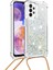 Samsung Galaxy M23 Ayarlanabilir Kordon Glitter Lens Koruma İçin Kılıf (Yurt Dışından) 1