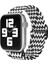 CPT83 Apple Watch 38MM Star Kordon - Zigzag Siyah-Beyaz 1