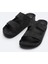 Erkek Siyah Çift Bantlı Hafif Rahat Taban Sandalet Terlik A51Y8301 16