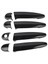 8x Karbon Fiber Dış Dış Kapı Tutucu Kapak Bmw 1 2 3 4 Serisi E87 E90 E91 E92 E93 F30 X1 X2 X3 X4 X5 X6 Lhd (Yurt Dışından) 2