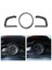 Mazda 3 Axela Için 15X 2014-2018 Karbon Fiber Gösterge Tablosu Iç Cihaz Çerçevesi Kapak Döşeme (Yurt Dışından) 3