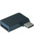 C 3.1 To USB 3.0 Şarj 90 Dirsek Köşe Çevirici Dönüştürücü Adaptör 1