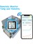 Bluetooth Uyumlu Termometre LCD Dijital Sıcaklık Sensörü Nem Ölçer Iç Mekan Higrometre Ölçüm Göstergesi Siyah (Yurt Dışından) 2