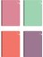 Color A5 96 Yaprak Düz Sert Kapak The Notebook Defter 1
