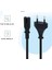 Home Ps3 / Ps4 / Ps5 / Xbox Series S-X Uyumlu Güç Kablosu 1.5 Metre 2pin Güç Kablosu Projeksiyon - Monitör - Tv Universal 2pin Güç Kablosu Teyp Fişi (1) 3