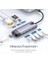 HU-7420 10IN1 USB Hub Çoğaltici-Gri 4