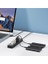 7 Bağlantı Noktalı USB Hub Bölücü Çoklu Hub USB 3.0 Adaptörü USB Çoklu Bağlantı Noktalı Anahtarlı ve Işıklı Güç Adaptörü ZR790 3