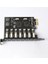 Plus PX-4899 7 Port USB Hub, Pcı Expres Usb3.0 Kart 7 Port Çoklayıcı, Pcı Ex Usb3.0 Çoklayıcı Kart (Win7/8/10/11, Linux, Macos) 3