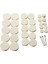 Tools Abrasive， 33PCS Soft Felt Electric Mill Polishing Buffing Wheel Mixed Set Accessory For Rotary Tools Abrasive Wheel 2