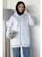 Kapüşonlu Şardonlu Tesettür Sweatshirt P-00019654 2