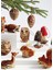 Woodland Buri Christmas Ornaments Set 12 El Yapımı Orman Süsleri 1