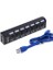 5258 7 Port USB 3.0 ve USB 2.0 Hub Anahtarlı Çoklayıcı Çoğaltıcı Switch 5