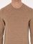 Erkek Camel Slim Fit Yün Karışımlı Bisiklet Yaka Basic Triko Kazak 50318854-VR015 13