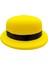 Neon Partisi Sarı Renk Melon Plastik Parti Şapkası 1