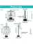 8 Adet Ayarlanabilir Mobilya Ayakları Kiti 55/102 mm Ağır Hizmet Tipi Mobilya Tesviye Ayakları Veya Mobilya Masa Raflar (Yurt Dışından) 5
