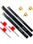Torna Iplik Aracı Seti 6 Pcs - 3 Pcs Dönüş Shank Sıkıcı Çubuklar 3 Pcs ile Dizin Olabilen Karbür Ekler D (Yurt Dışından) 1
