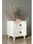 Beyaz Modern Mdf Komodin 2