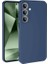 S24 Fe Kılıf Nano Içi Kadife Silikon - Lacivert 1
