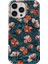 Iphone Uyumlu Burga Çift Tabanlı Dayanıklı No Rain No Flowers Desenli Kılıf 1