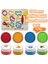 13 Parça Çiftlik Hayvanları Doğal Oyun Hamuru Seti -4X75GR Doğal Oyun Hamuru - Kırmızı, Turuncu, Mavi,yeşil 1
